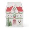 16" Modern Gingerbread House with LED Lights – Festive Holiday Centerpiece